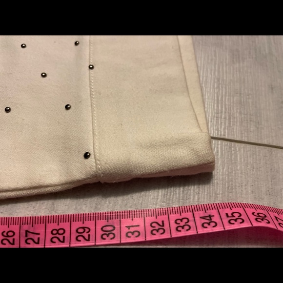 NWOT White studded skirt 🤍 - Picture 4 of 4